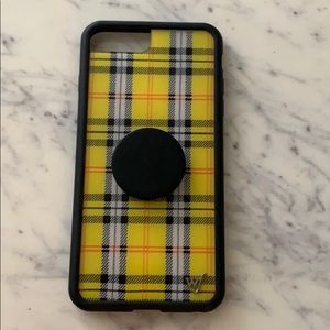 COPY - iPhone 7 Plus Wildflower Yellow Plaid Case…